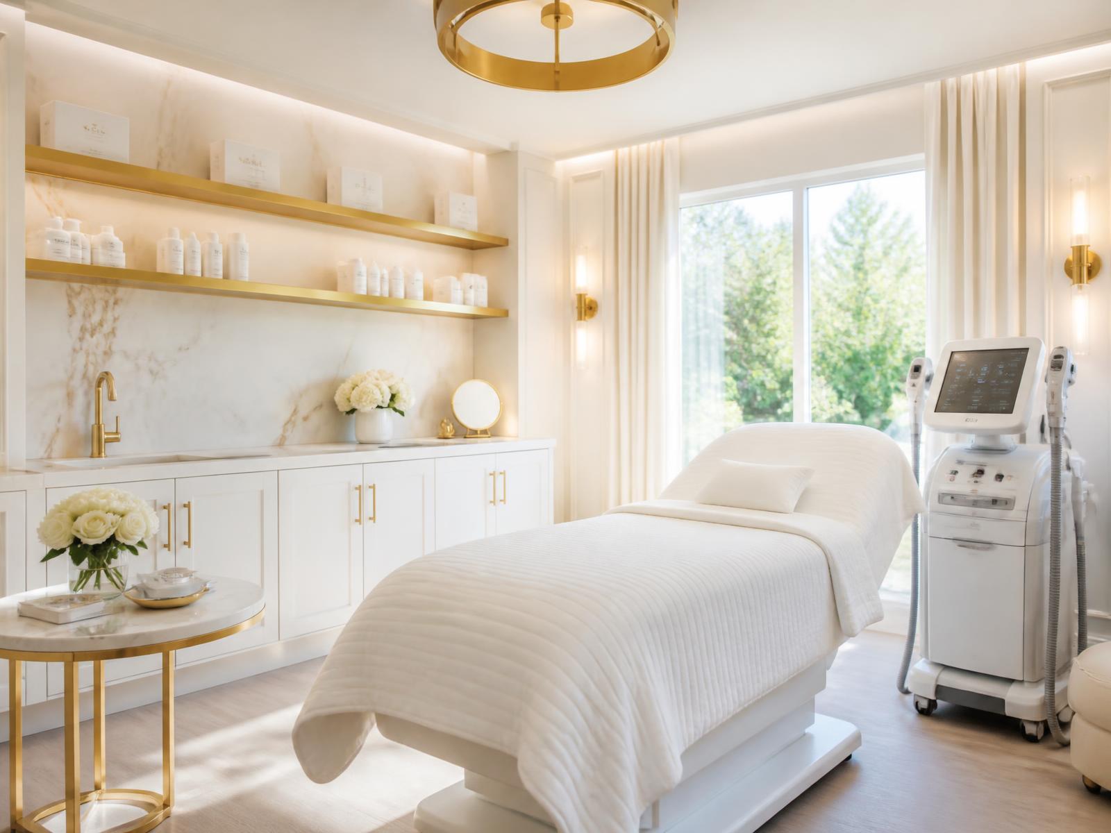 Sesión de masaje relajante en Cortesia Medical Spa